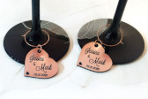 Personalised Favours #3 my very own glass tag wedding event favour