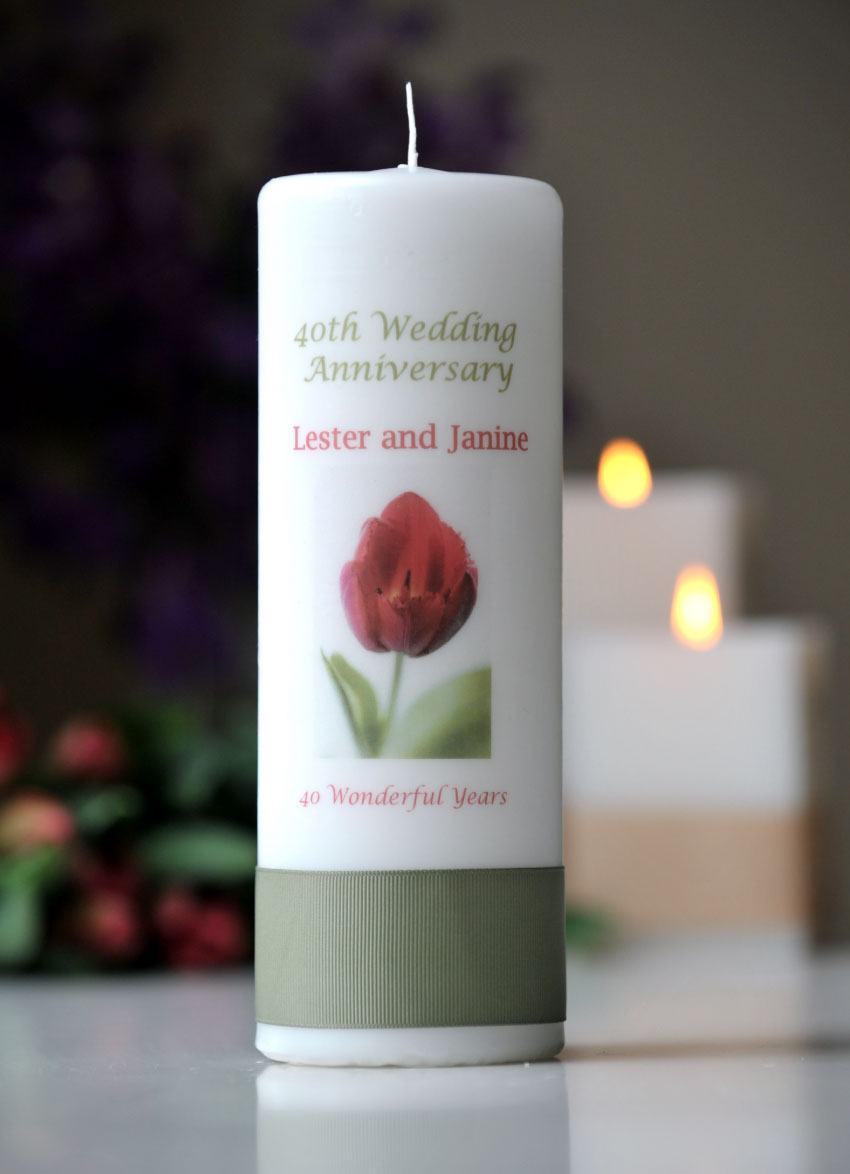 Personalised Candle37 