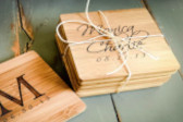 Personalised Favours personalised engraved coasters #11