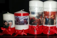 Personalised Memorial Candles #7