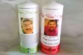 Personalised Memorial Candles #1